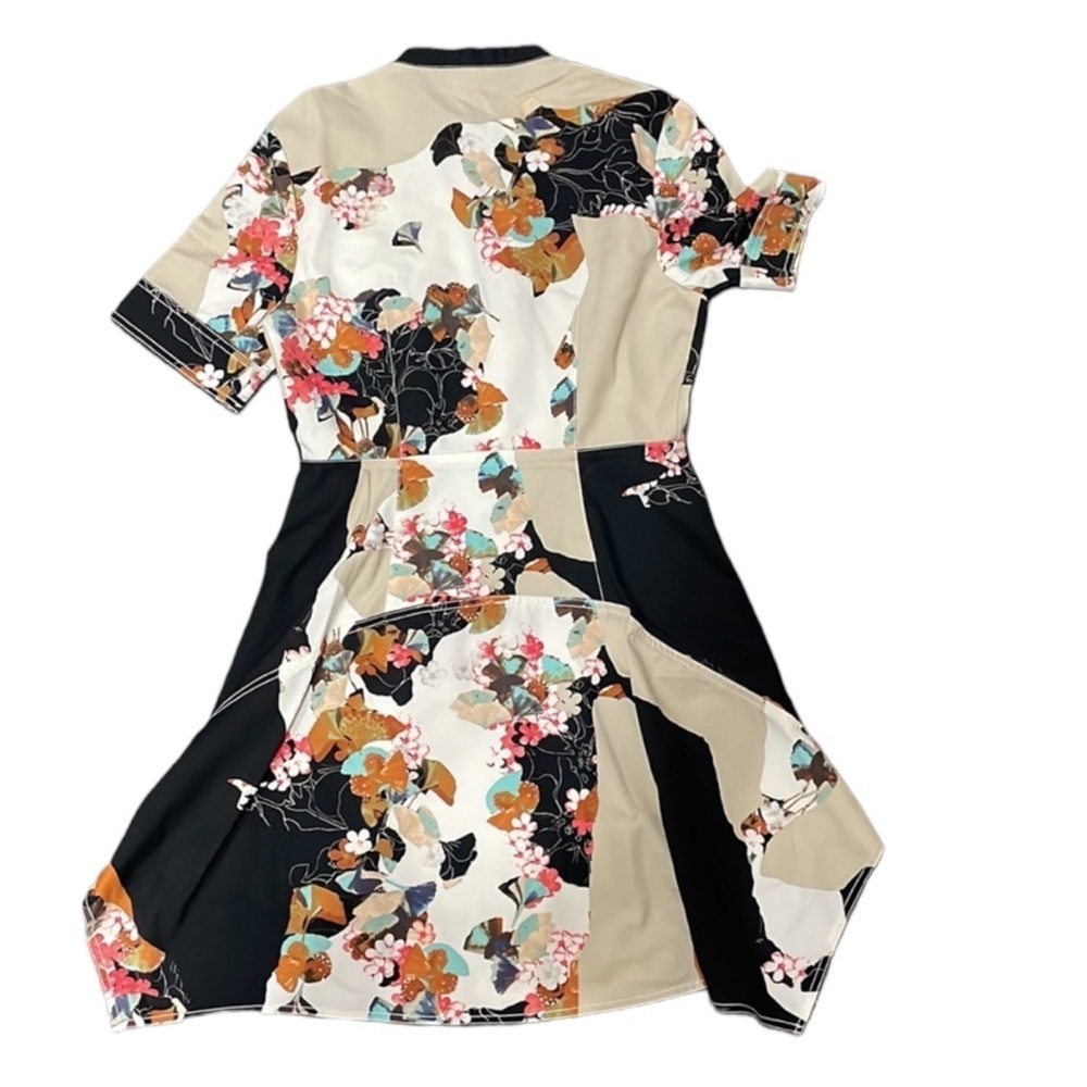3.1 PHILLIP LIM for Target Floral Print w/ Short Sleeve Dress Size Small - Picture 4 of 8